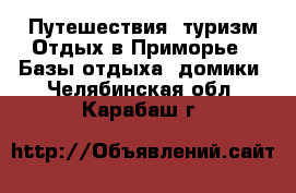 Путешествия, туризм Отдых в Приморье - Базы отдыха, домики. Челябинская обл.,Карабаш г.